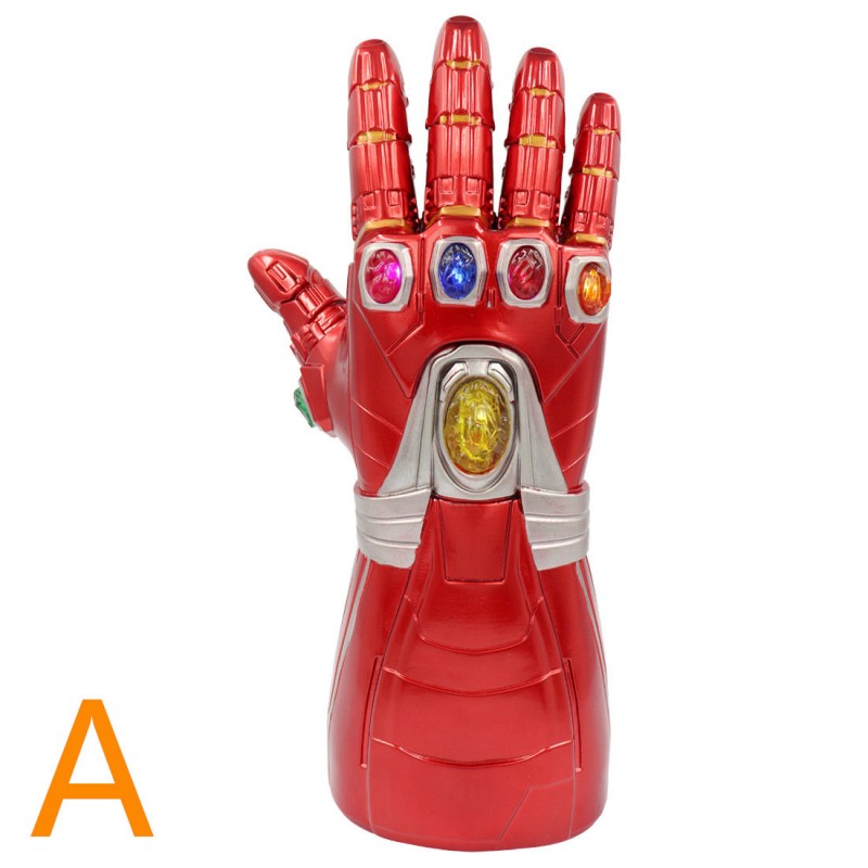 The New Avengers Cosplay Gloves Iron Man Glowing Gloves